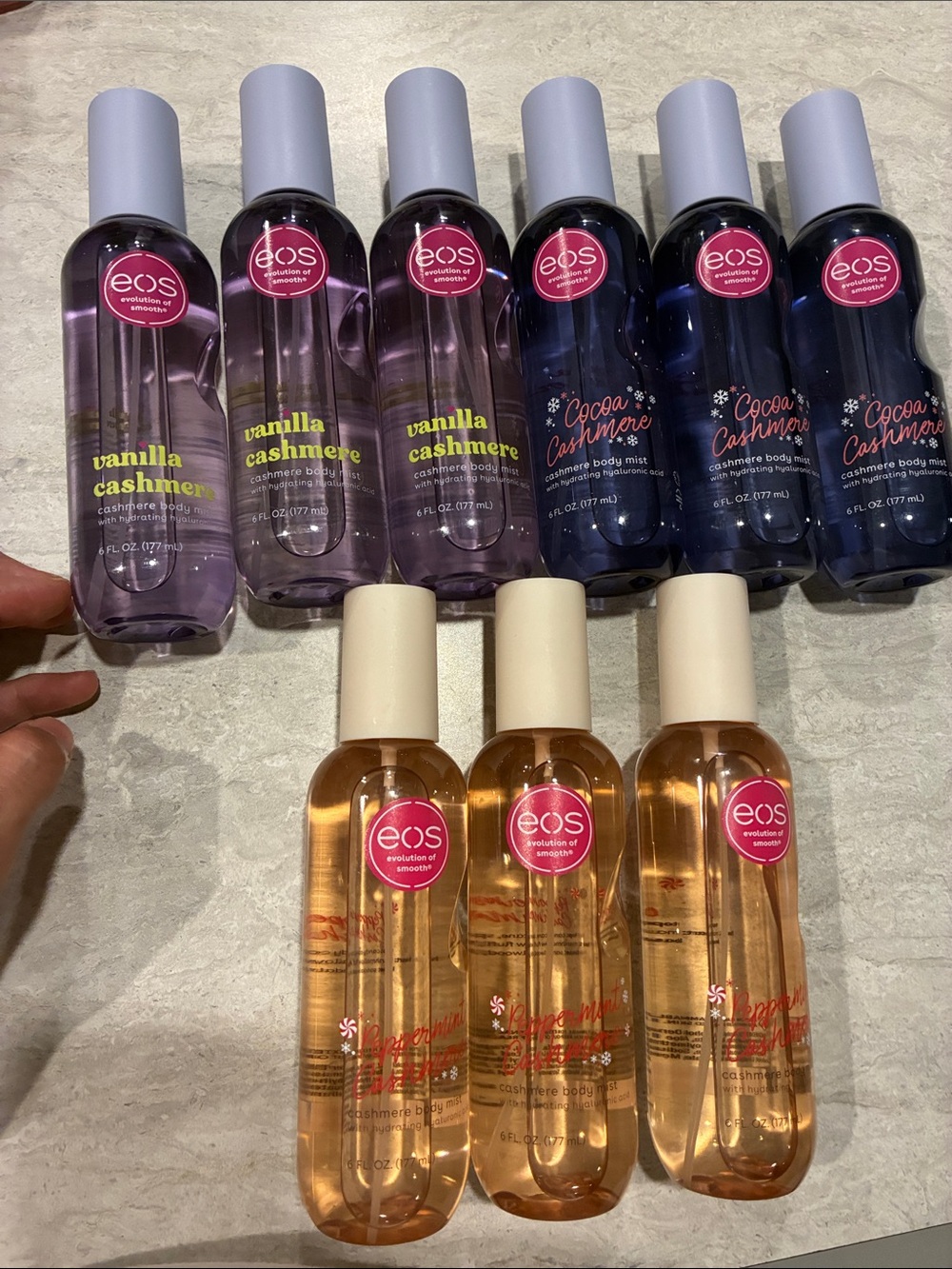New eos Body Mist bundle